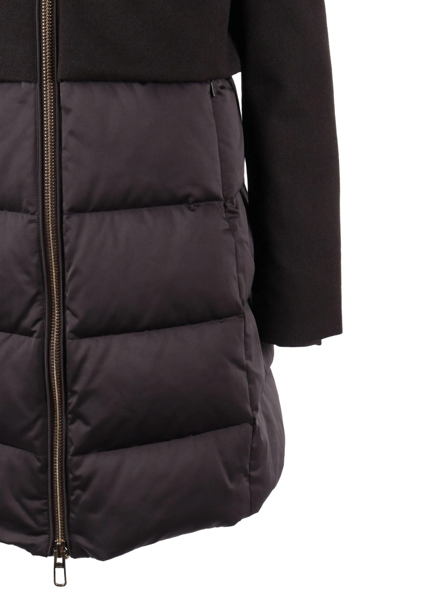 Geaca Oversize DUNO maro din lana si polyester - Img 3
