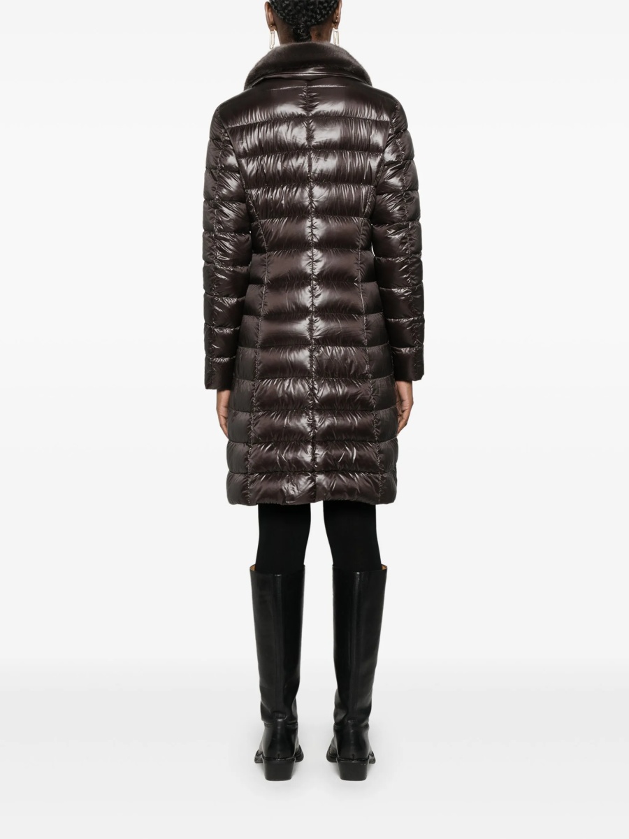 Geaca Oversize Herno maro din poliamida si polyester - Img 4