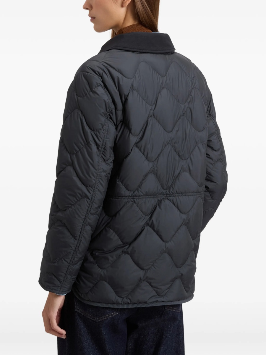 Geaca Oversize Woolrich neagra din polyester - Img 4