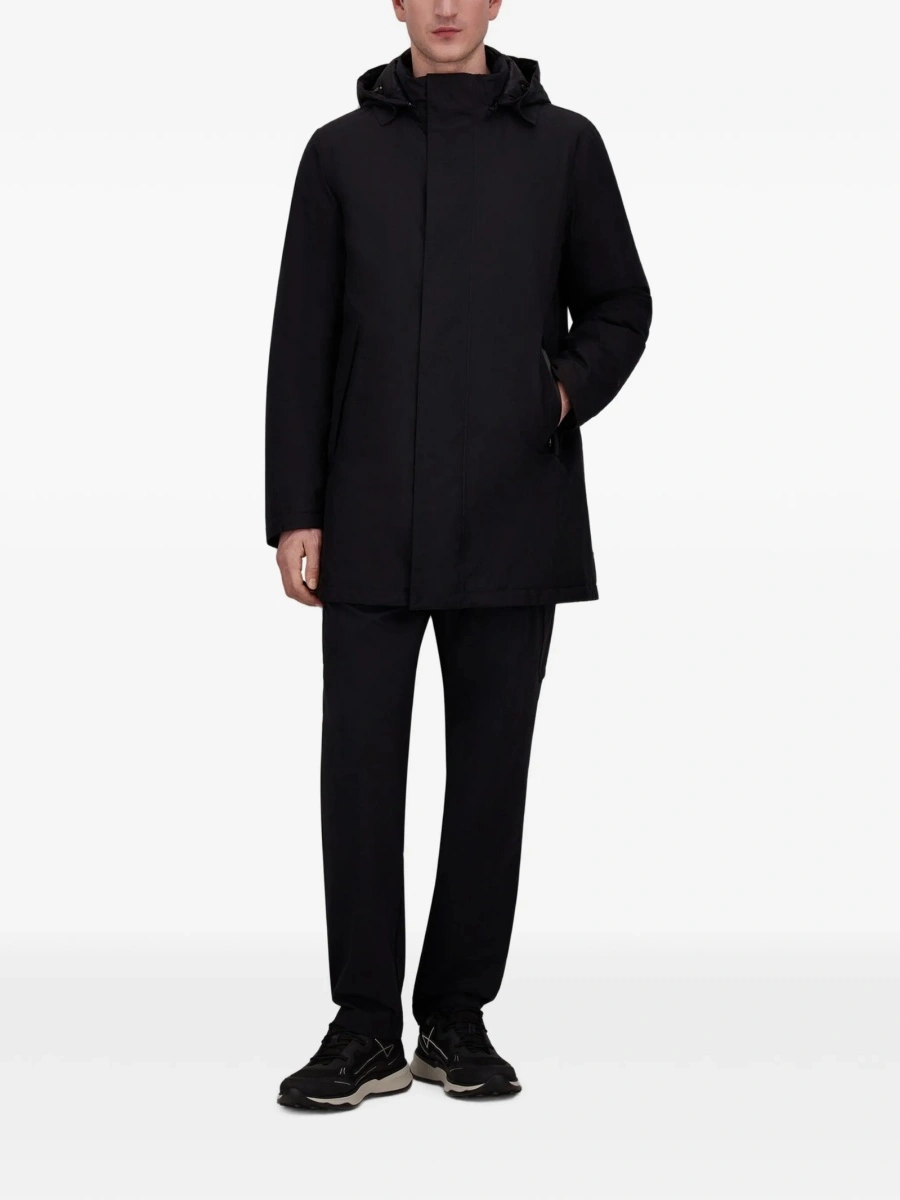 Geaca Parka Herno neagra din polyester - Img 2
