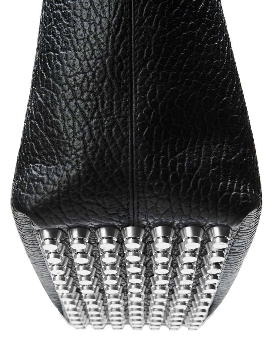 Geanta de mana Alexander Wang neagra din piele - Img 5