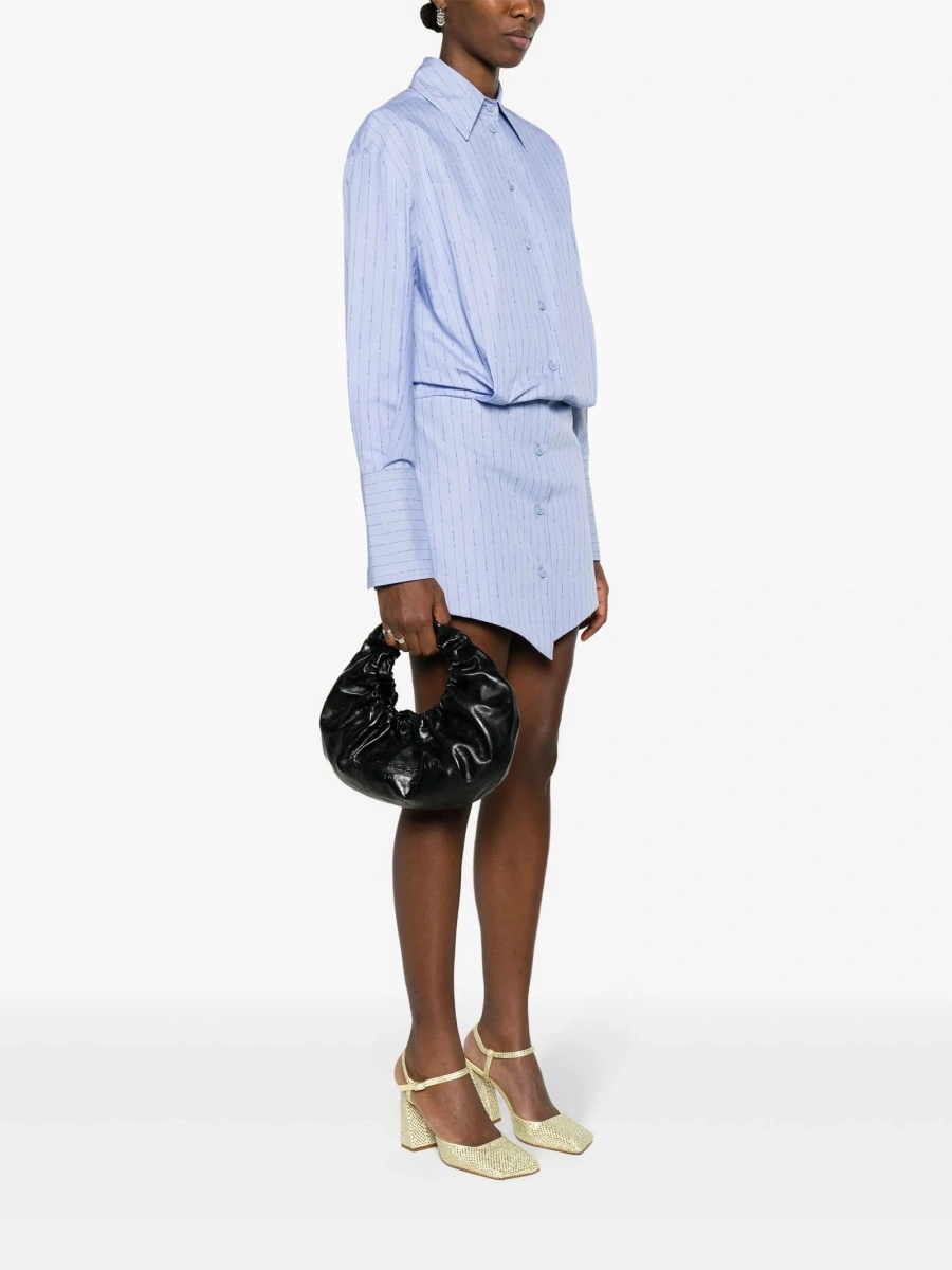 Geanta de mana Alexander Wang neagra din piele - Img 2