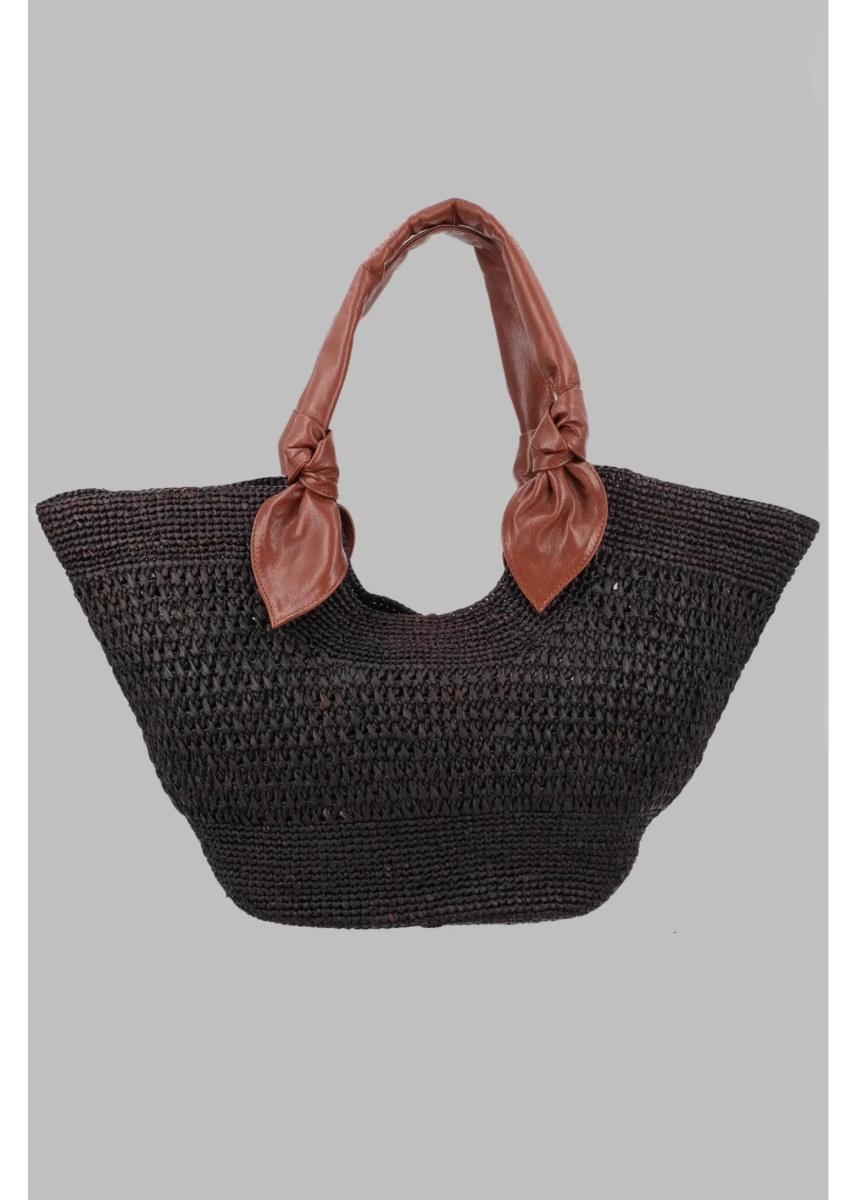 Geanta de mana Borsa Intrecciata In Raffia - Img 2