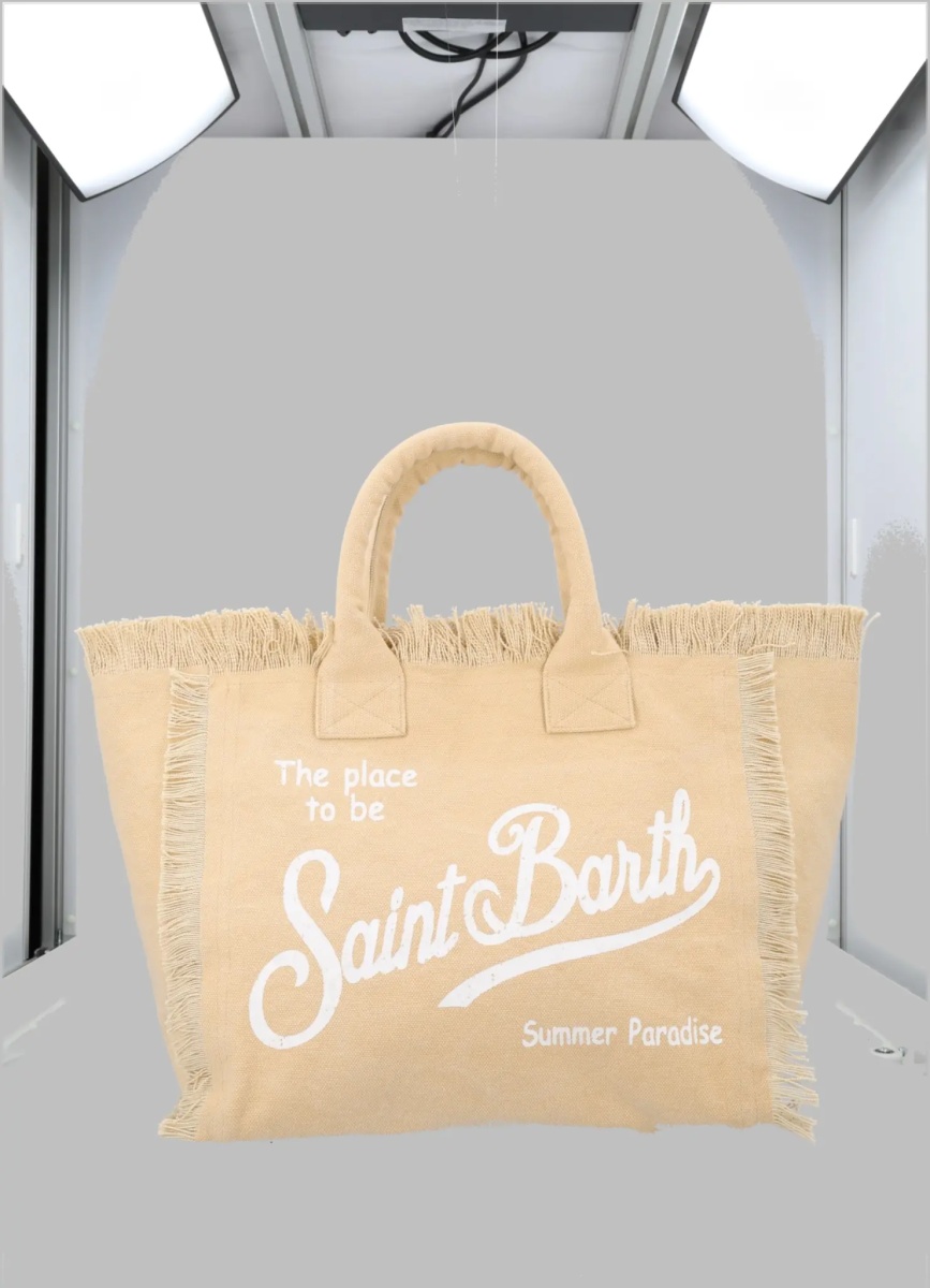 Geanta de mana Borsa "Vanity" Medium In Canvas - Img 2