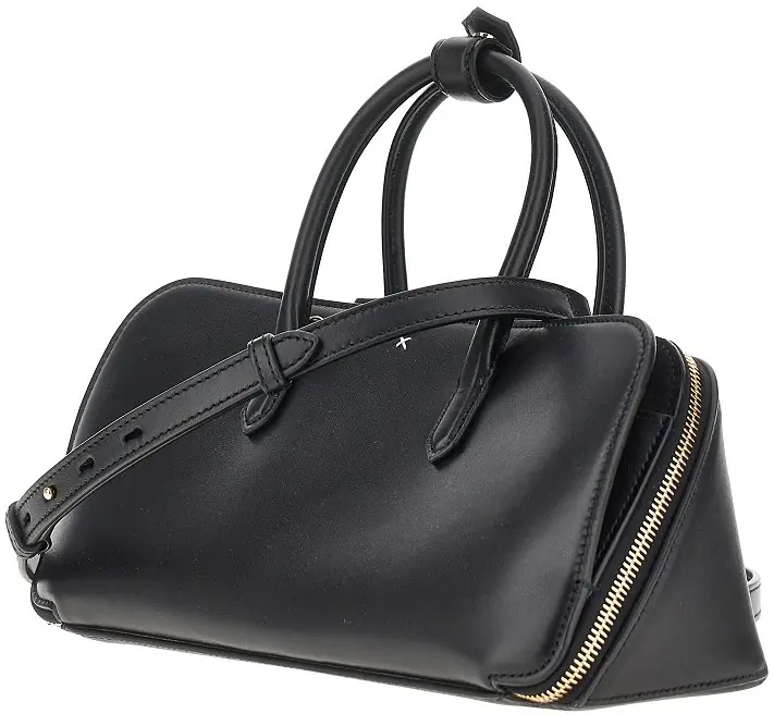 Geanta de mana Box leather small 'Delta' bag - Img 2