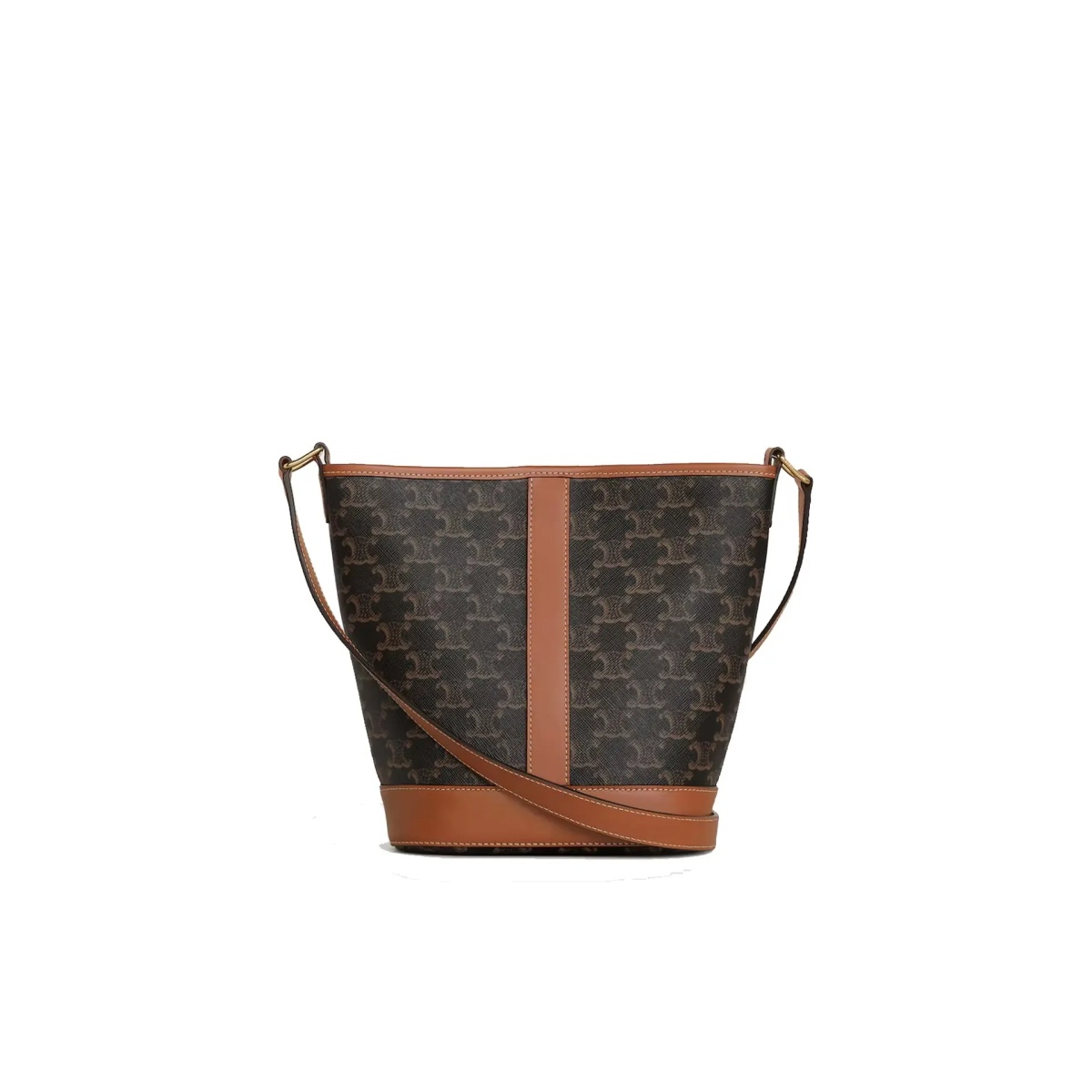 Geanta de mana Celine Small Triomphe Bucket Bag - Img 3