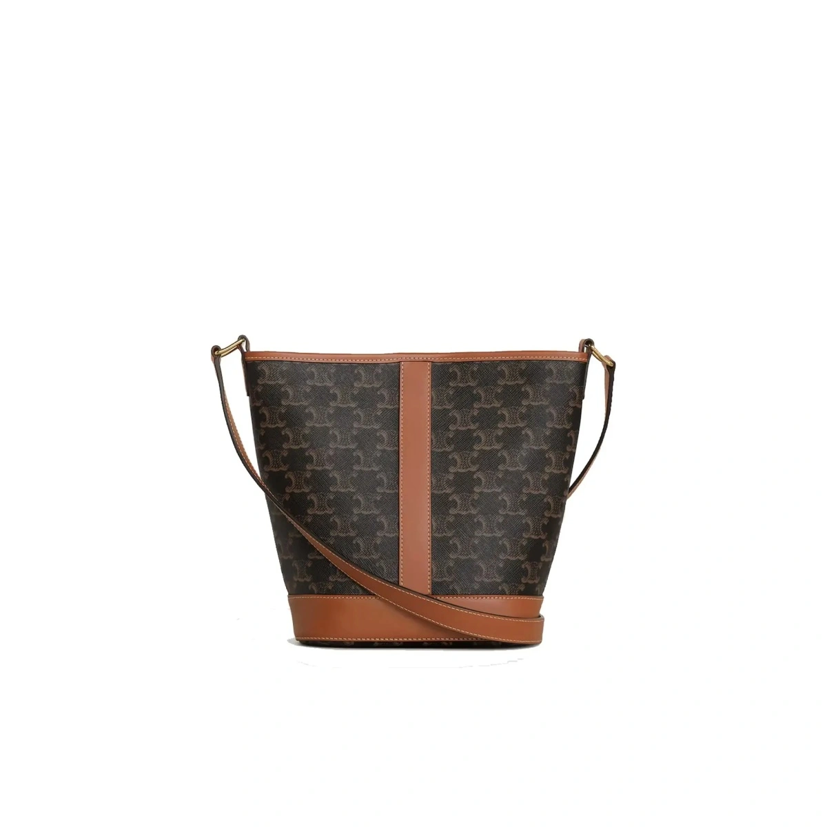 Geanta de mana Celine Small Triomphe Bucket Bag - Img 3