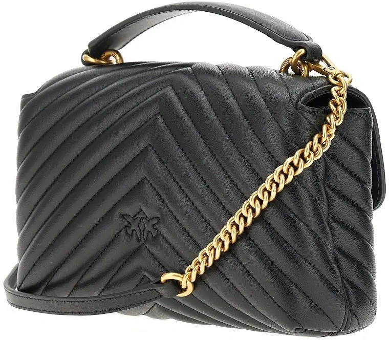 Geanta de mana Chevron nappa leather mini Love Lady Puff bag - Img 2