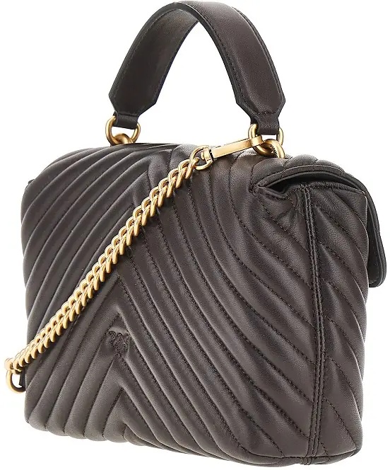 Geanta de mana Chevron nappa leather mini Love Lady Puff bag - Img 2