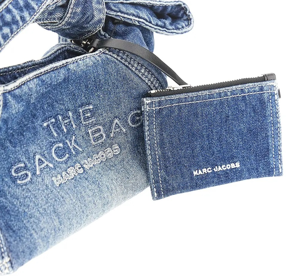 Geanta de mana Denim 'The sack bag' handbag - Img 4