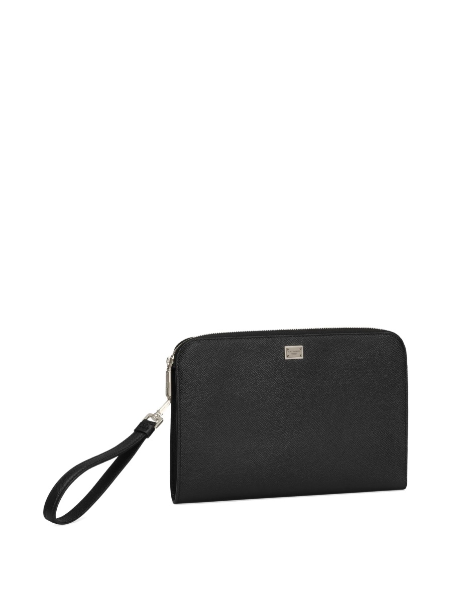 Geanta de mana Dolce &amp; Gabbana neagra din piele - Img 3