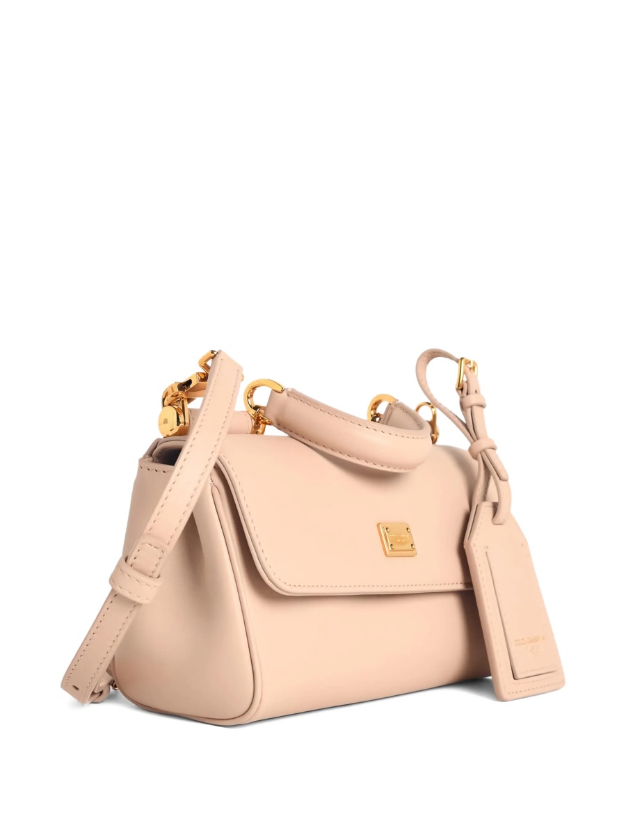 Geanta de mana Dolce &amp; Gabbana neutra din pvc si piele - Img 3