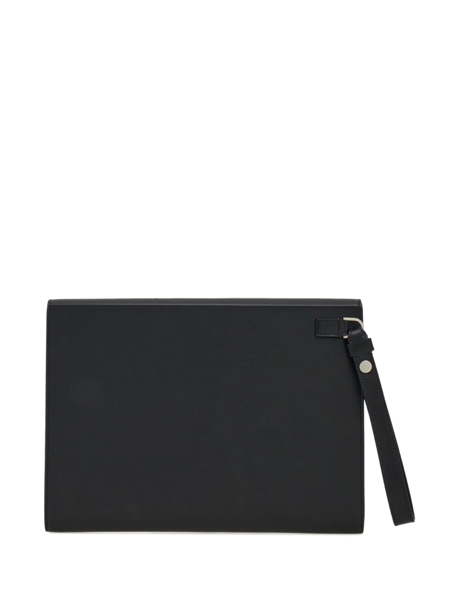 Geanta de mana Ferragamo neagra din piele - Img 2
