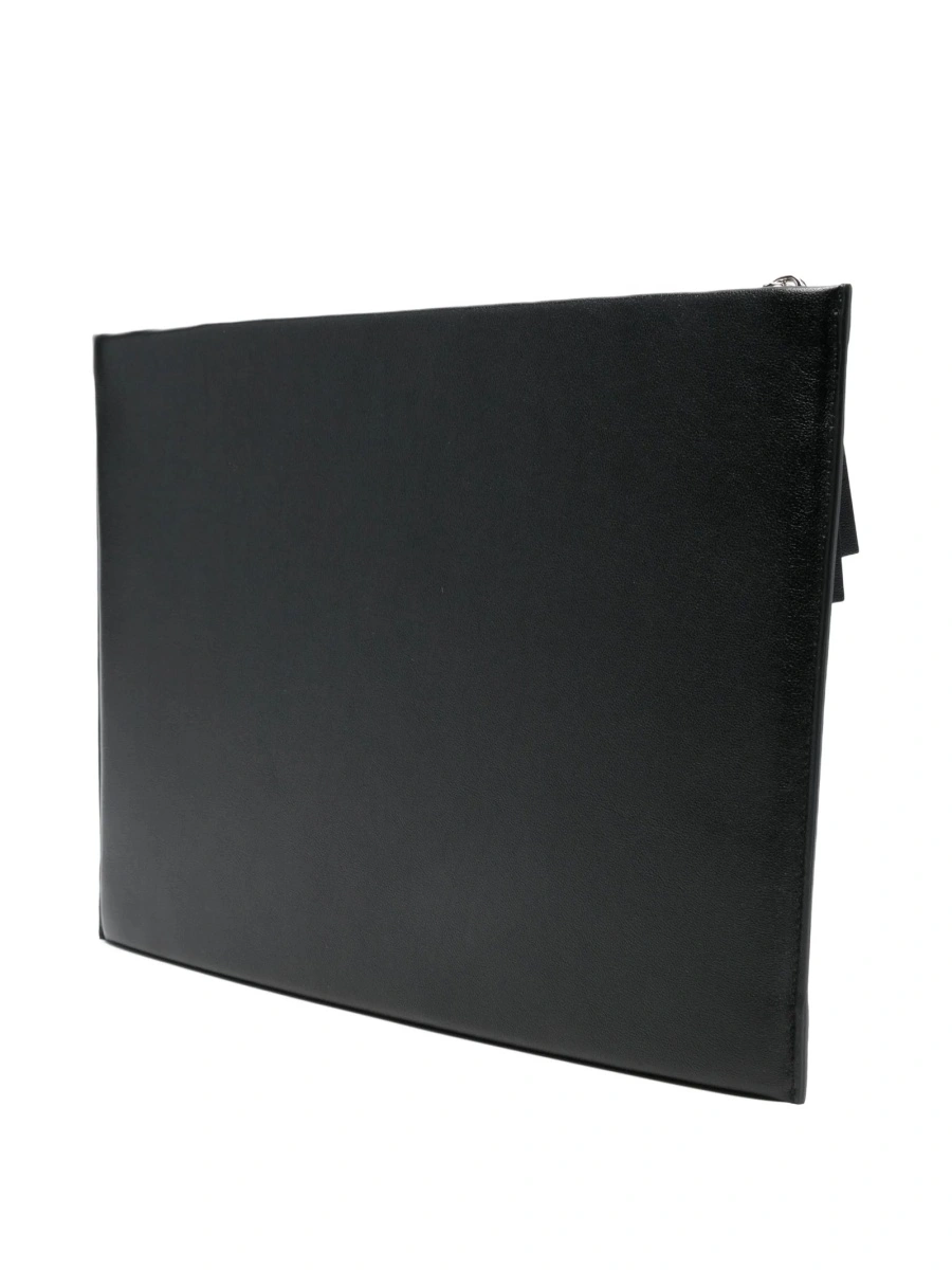 Geanta de mana Givenchy antigona neagra din piele - Img 3