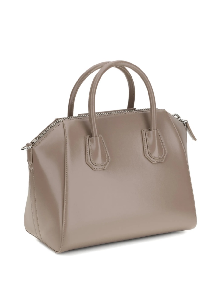 Geanta de mana Givenchy antigona neutra din piele - Img 2