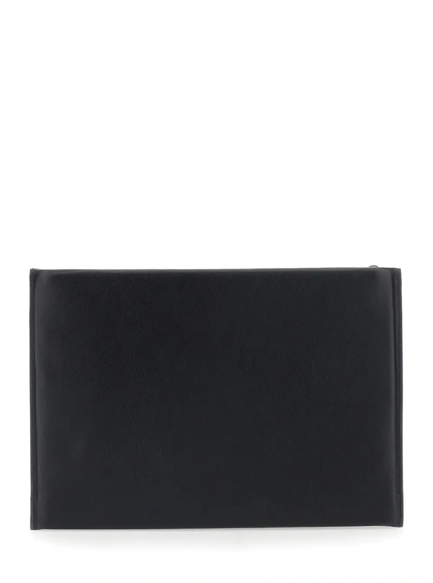Geanta de mana Givenchy neagra din piele 'Antigona' - Img 2