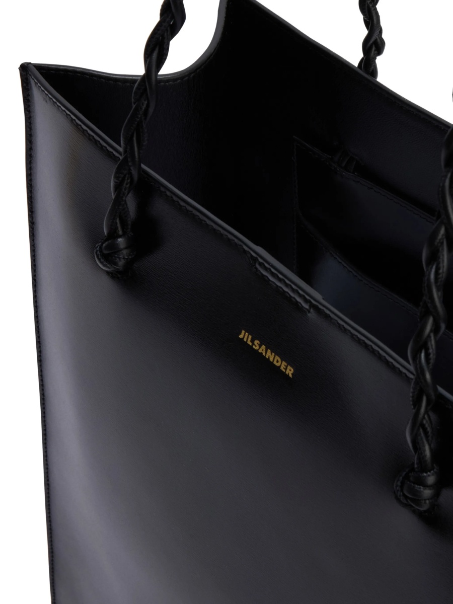 Geanta de mana Jil Sander neagra din piele - Img 3