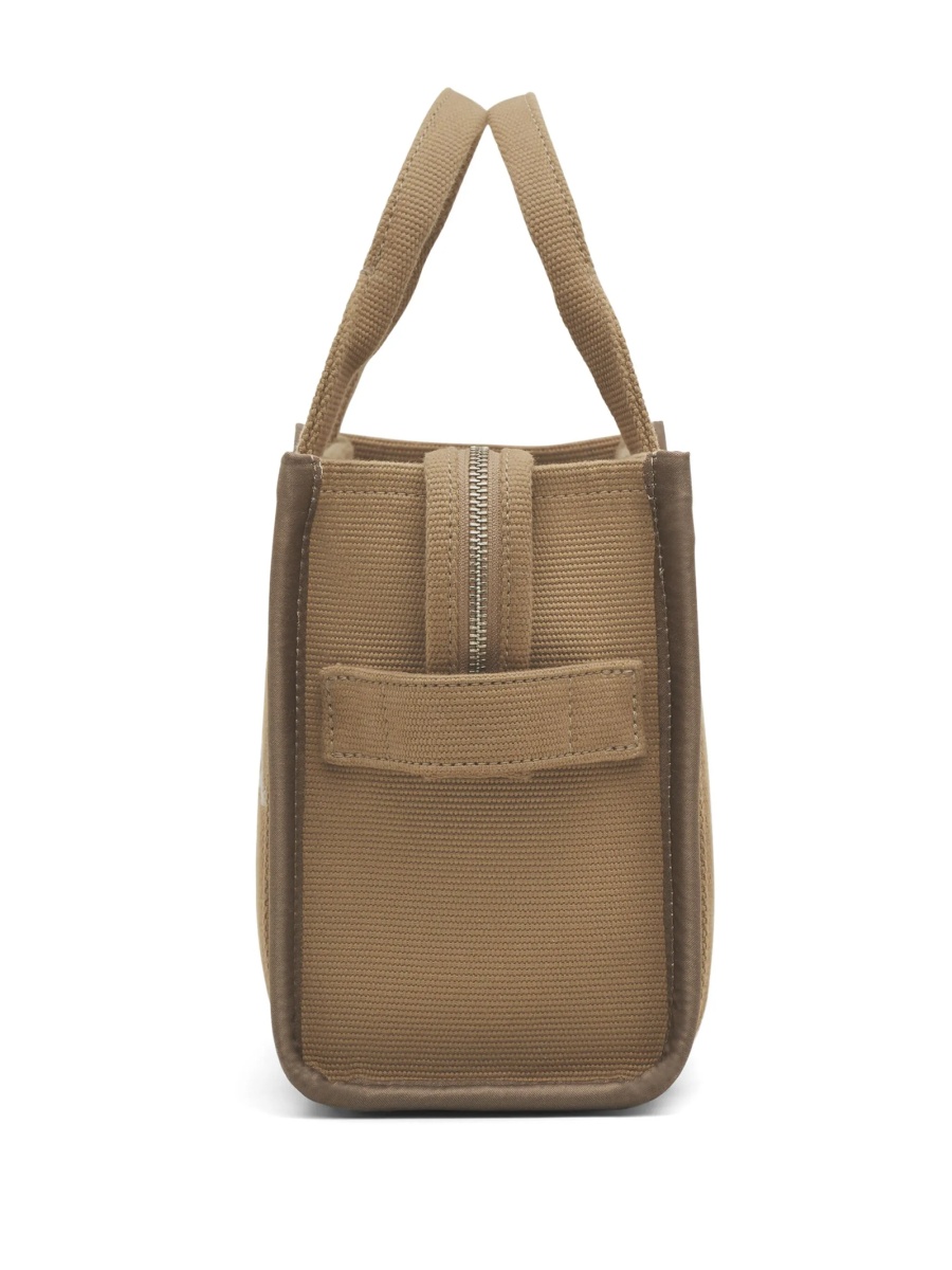 Geanta de mana Marc Jacobs maro din bumbac si polyester - Img 5