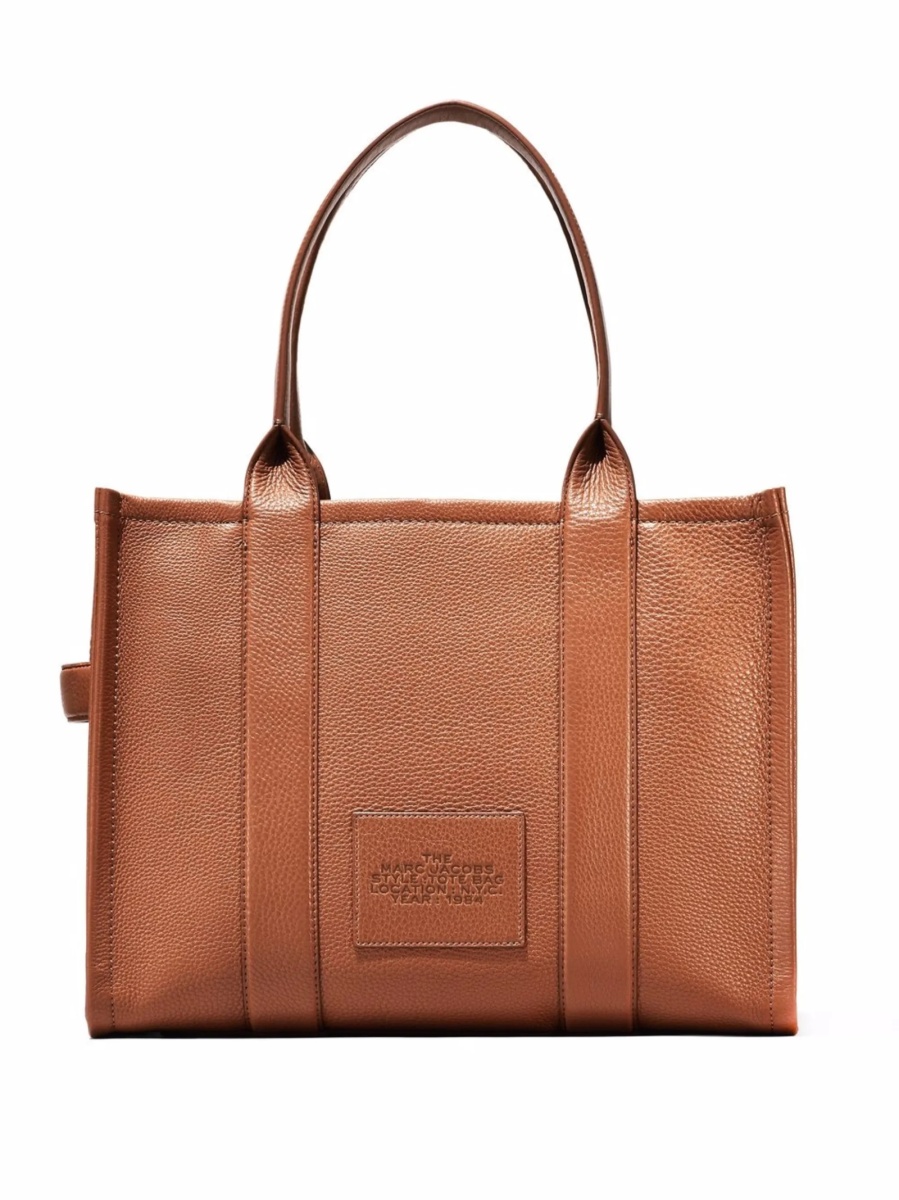 Geanta de mana Marc Jacobs maro din piele - Img 2