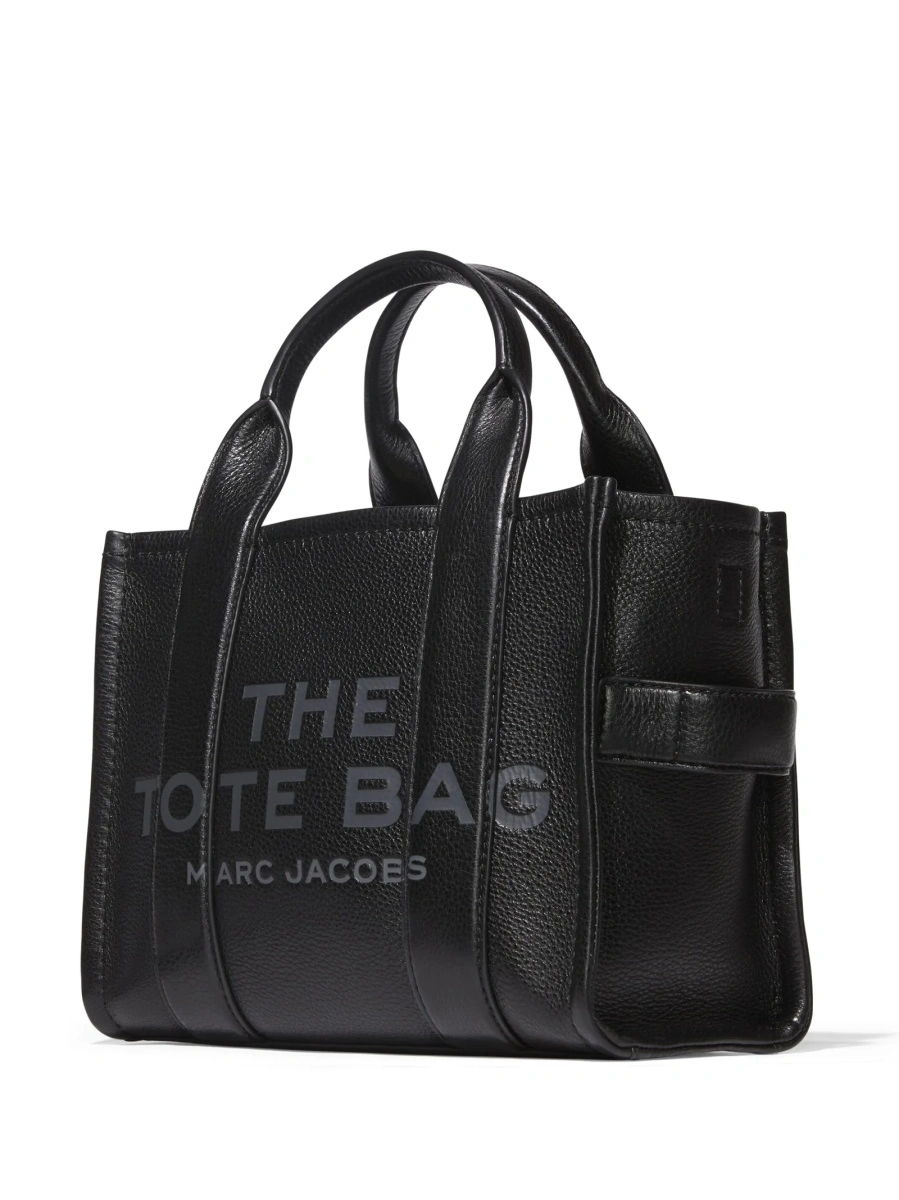 Geanta de mana Marc Jacobs neagra din piele - Img 5