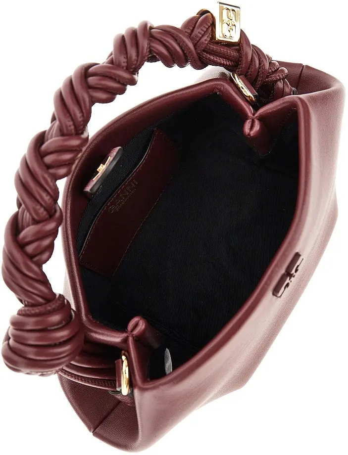 Geanta de mana Recycled leather 'Bou' mini bag - Img 3
