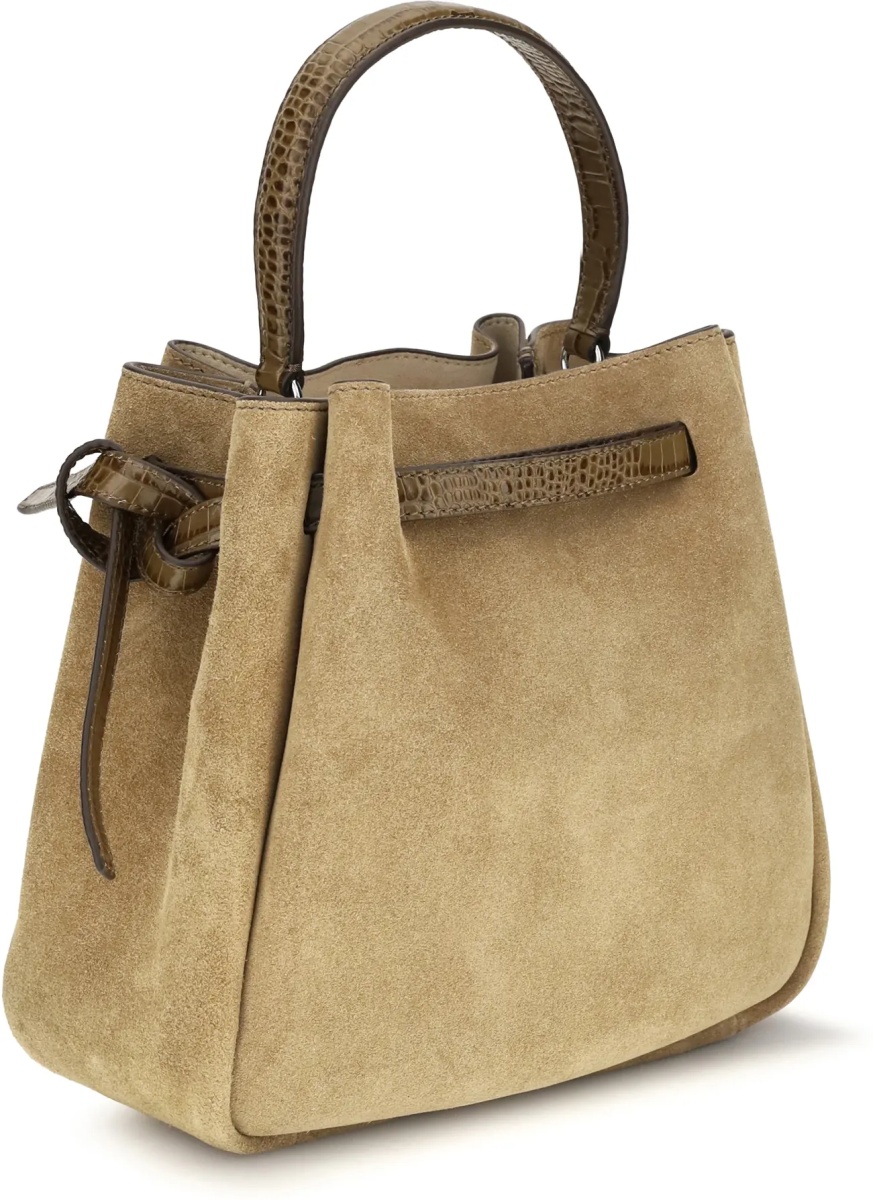 Geanta de mana ROMY SUEDE BUCKET BAG - Img 3