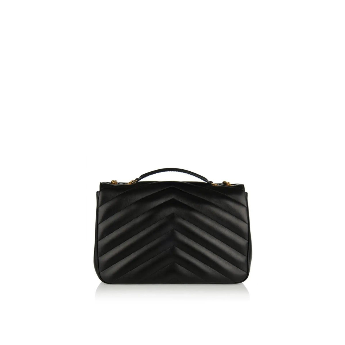 Geanta de mana Saint Laurent Loulou Large Leather Shoulder Bag - Img 3