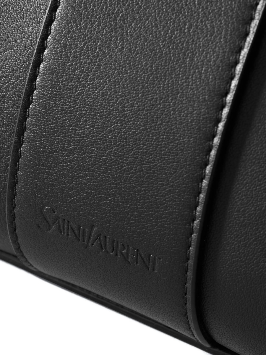 Geanta de mana Saint Laurent neagra din piele - Img 4
