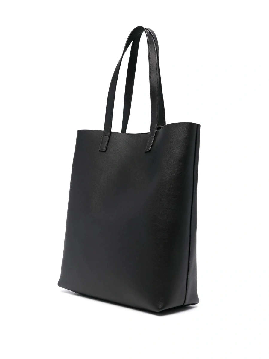 Geanta de mana Saint Laurent neagra din piele - Img 6