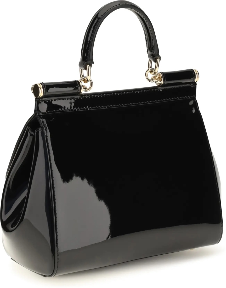 Geanta de mana Small Sicily patent leather Handbag - Img 3