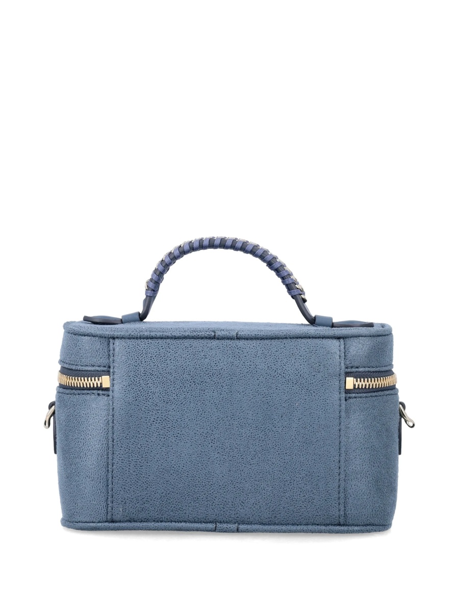 Geanta de mana Stella McCartney falabella albastra din piele eco - Img 2