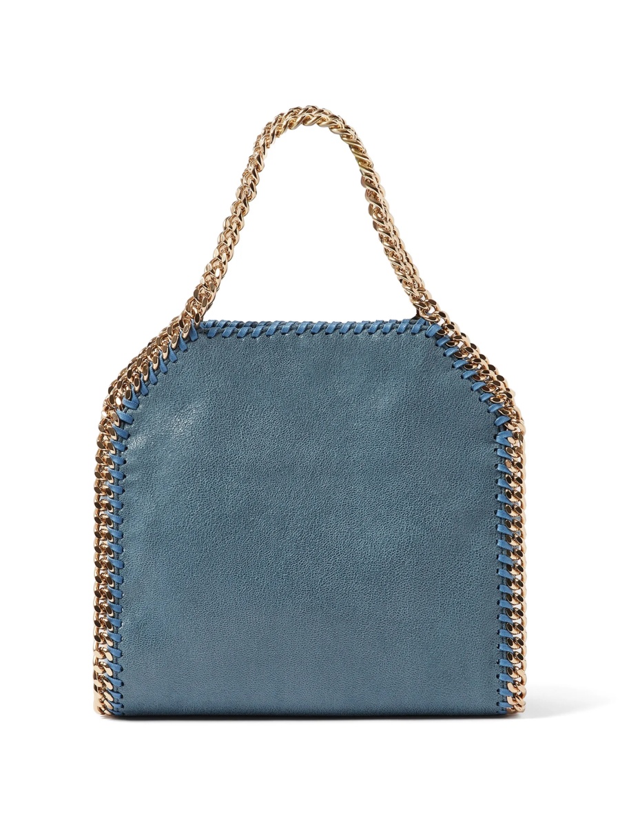 Geanta de mana Stella McCartney falabella albastra din polyester - Img 2