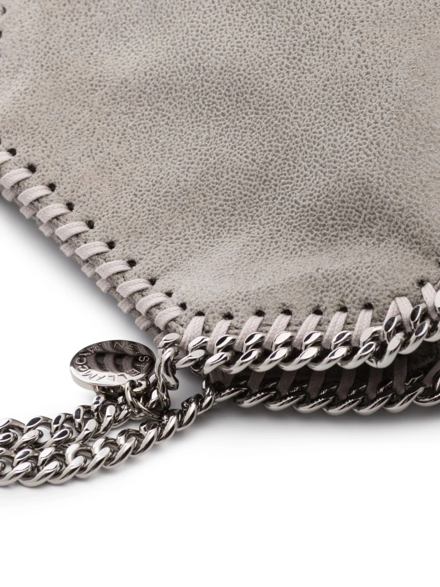 Geanta de mana Stella McCartney falabella gri din polyester - Img 5