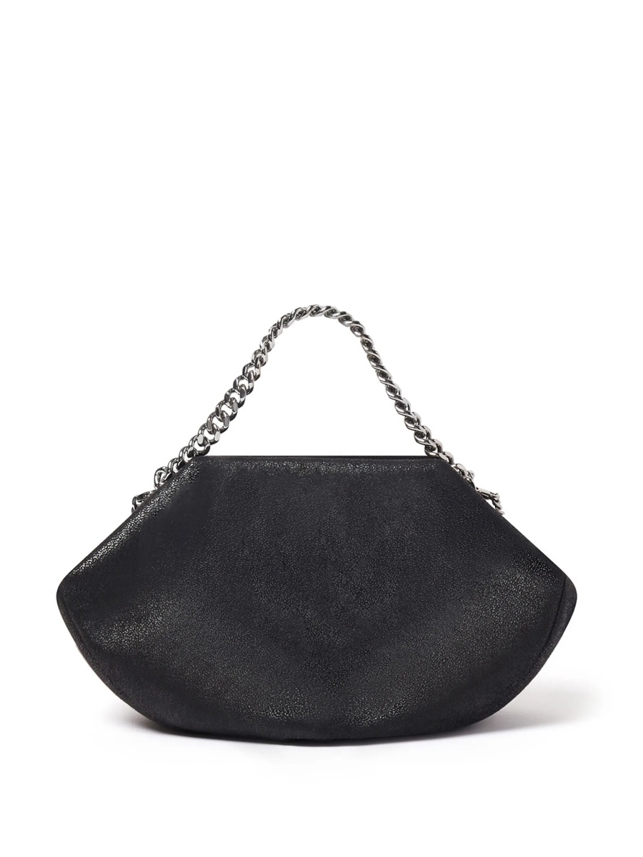 Geanta de mana Stella McCartney falabella neagra din polyester - Img 2