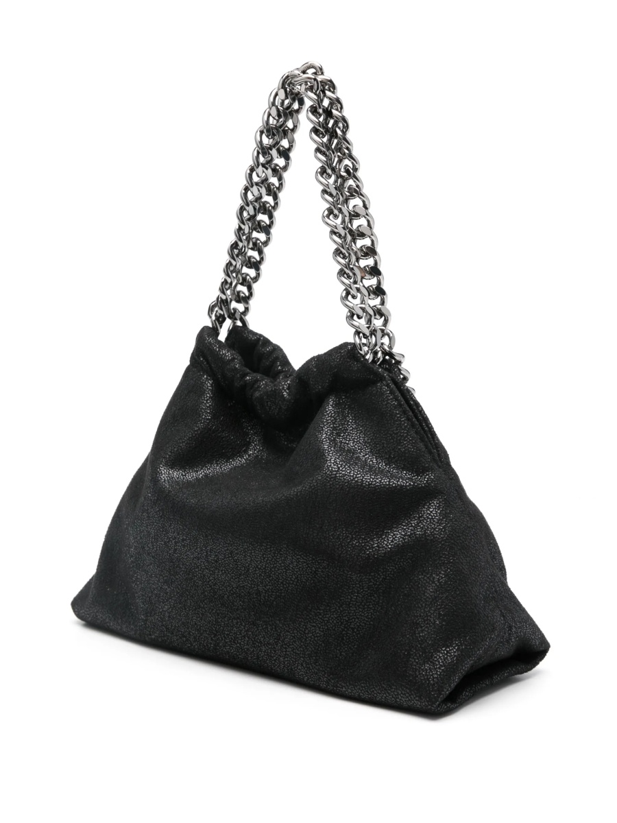 Geanta de mana Stella McCartney falabella neagra din polyester - Img 3