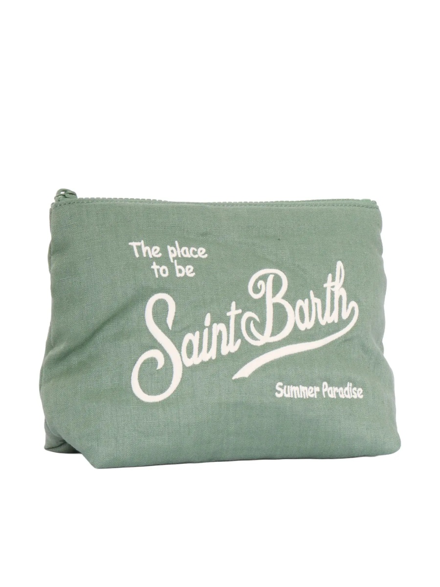 Geanta de umar ALINE SOFT LINEN-VINTAGE 53 SAGE EMB - Img 2
