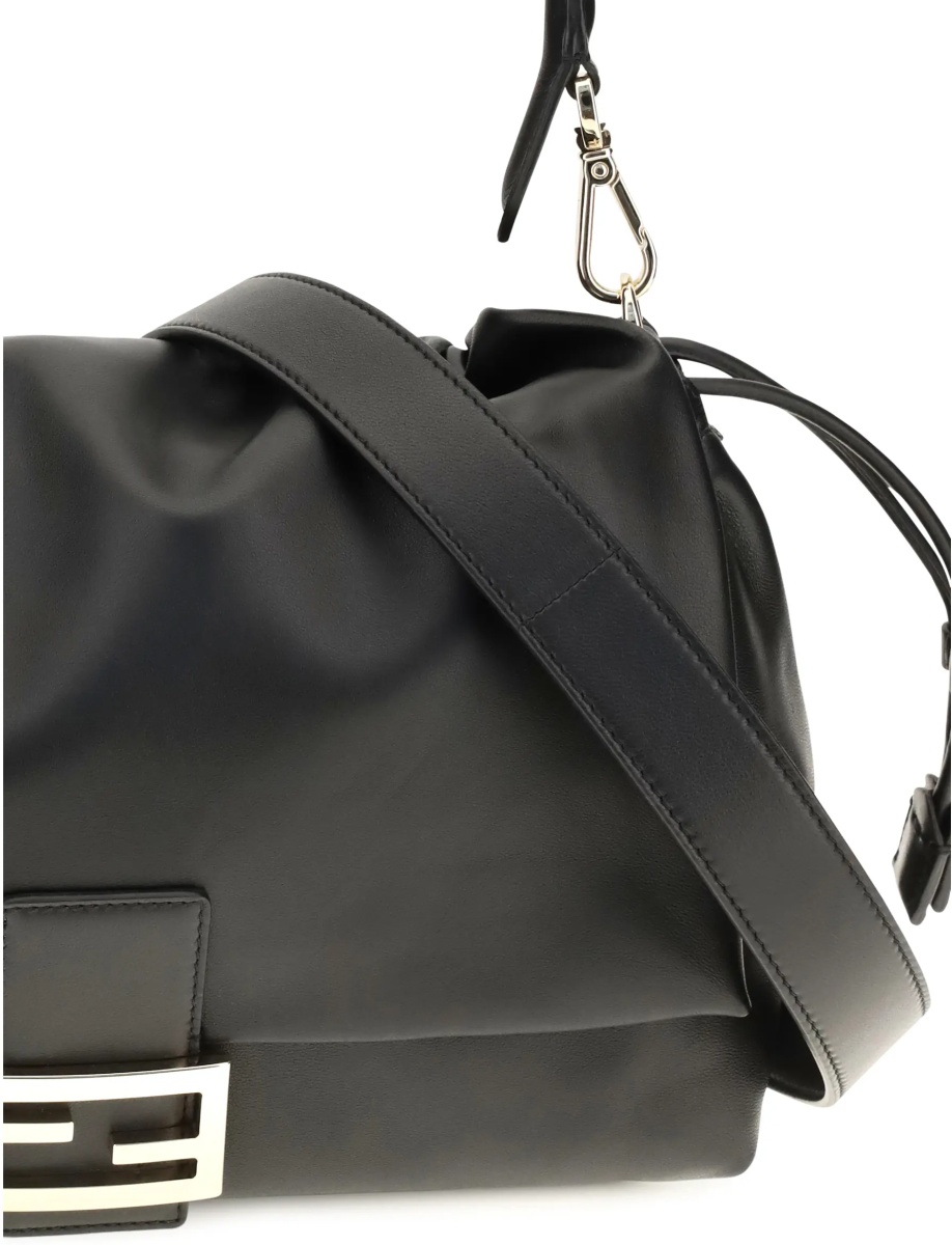 Geanta de umar Baguette Soft nappa leather Shoulder Bag - Img 4