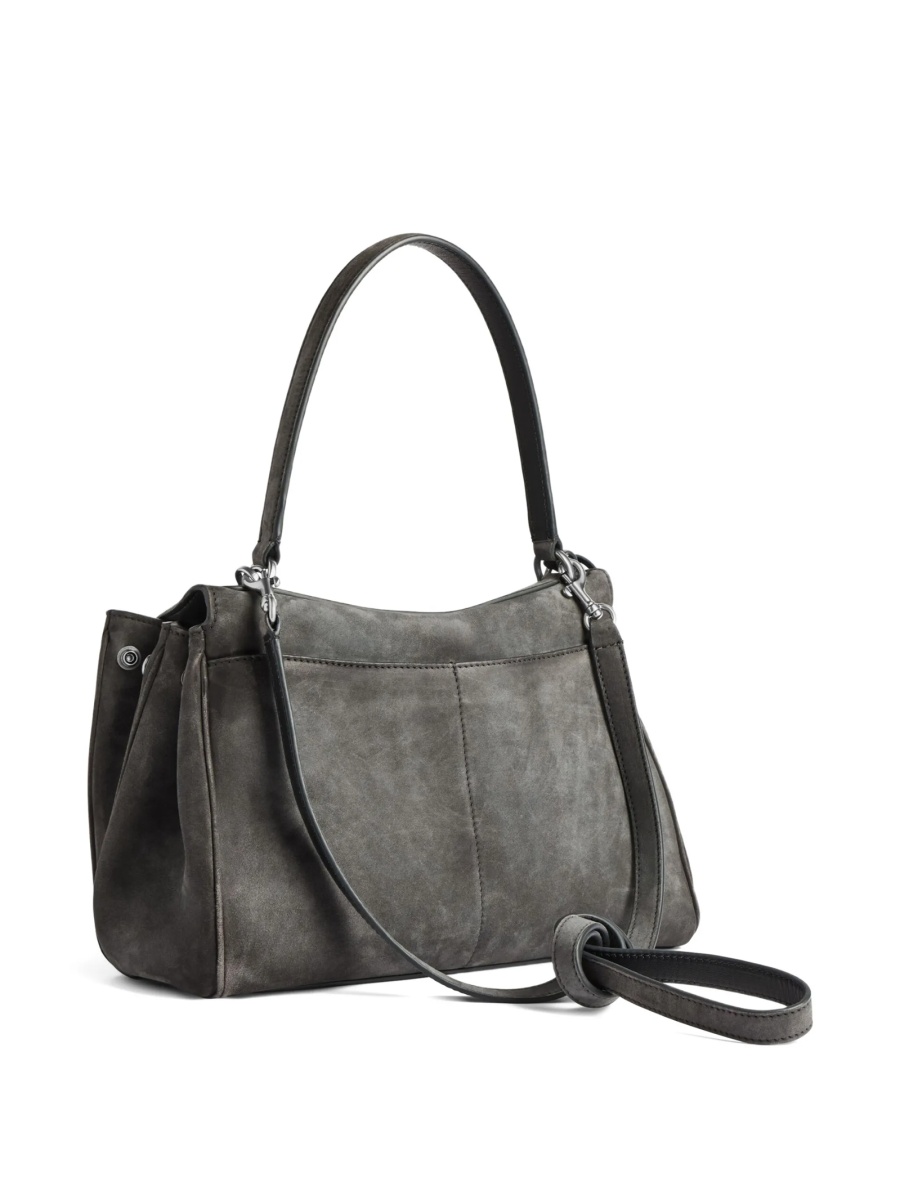 Geanta de umar Balenciaga gri din piele - Img 2