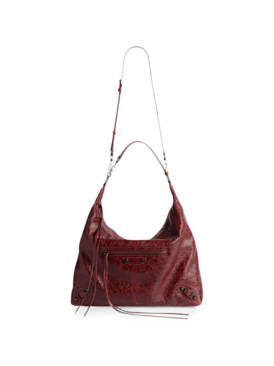 Geanta de umar Balenciaga rosie din piele - Img 2