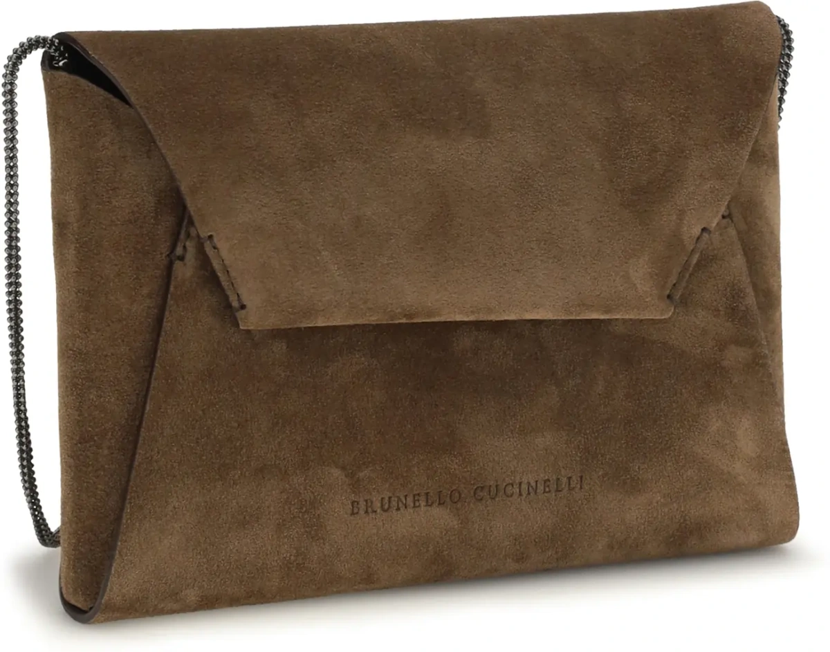 Geanta de umar BC Duo suede Clutch Bag - Img 2