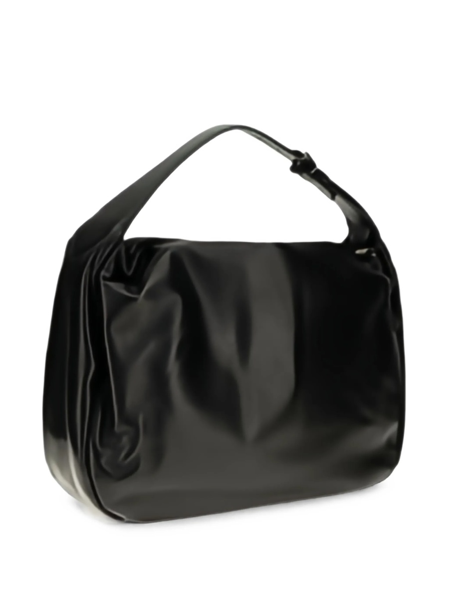 Geanta de umar Brunello Cucinelli neagra din piele - Img 3