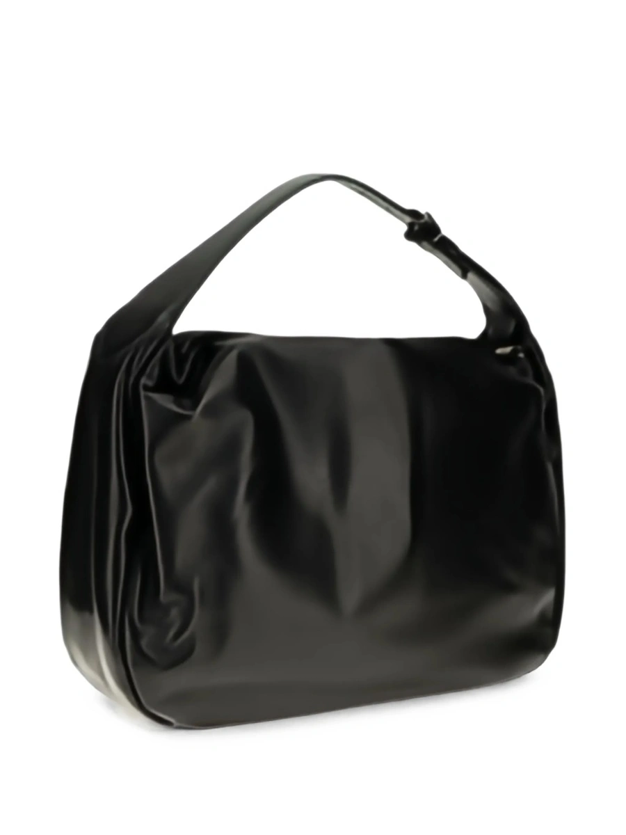 Geanta de umar Brunello Cucinelli neagra din piele - Img 3