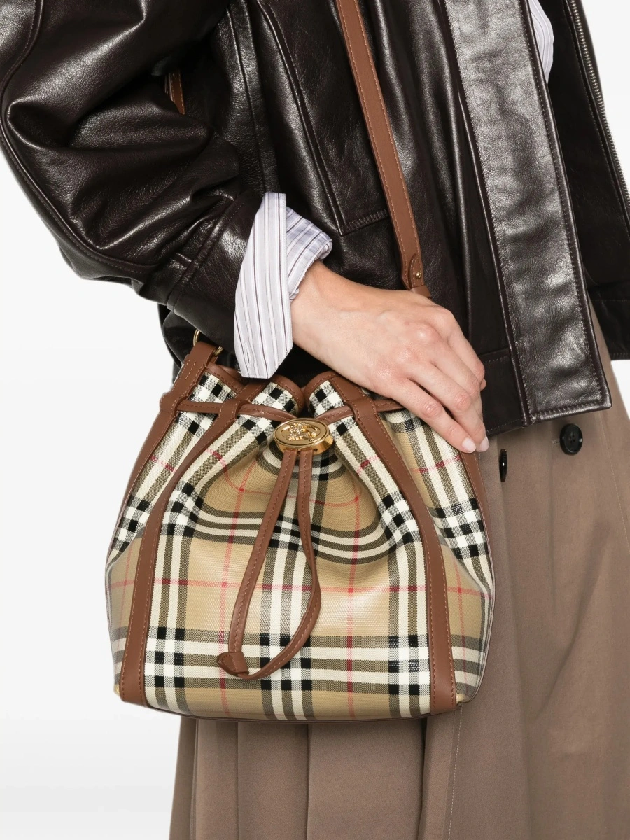 Geanta de umar "Check" Small Shoulder Bag - Img 6