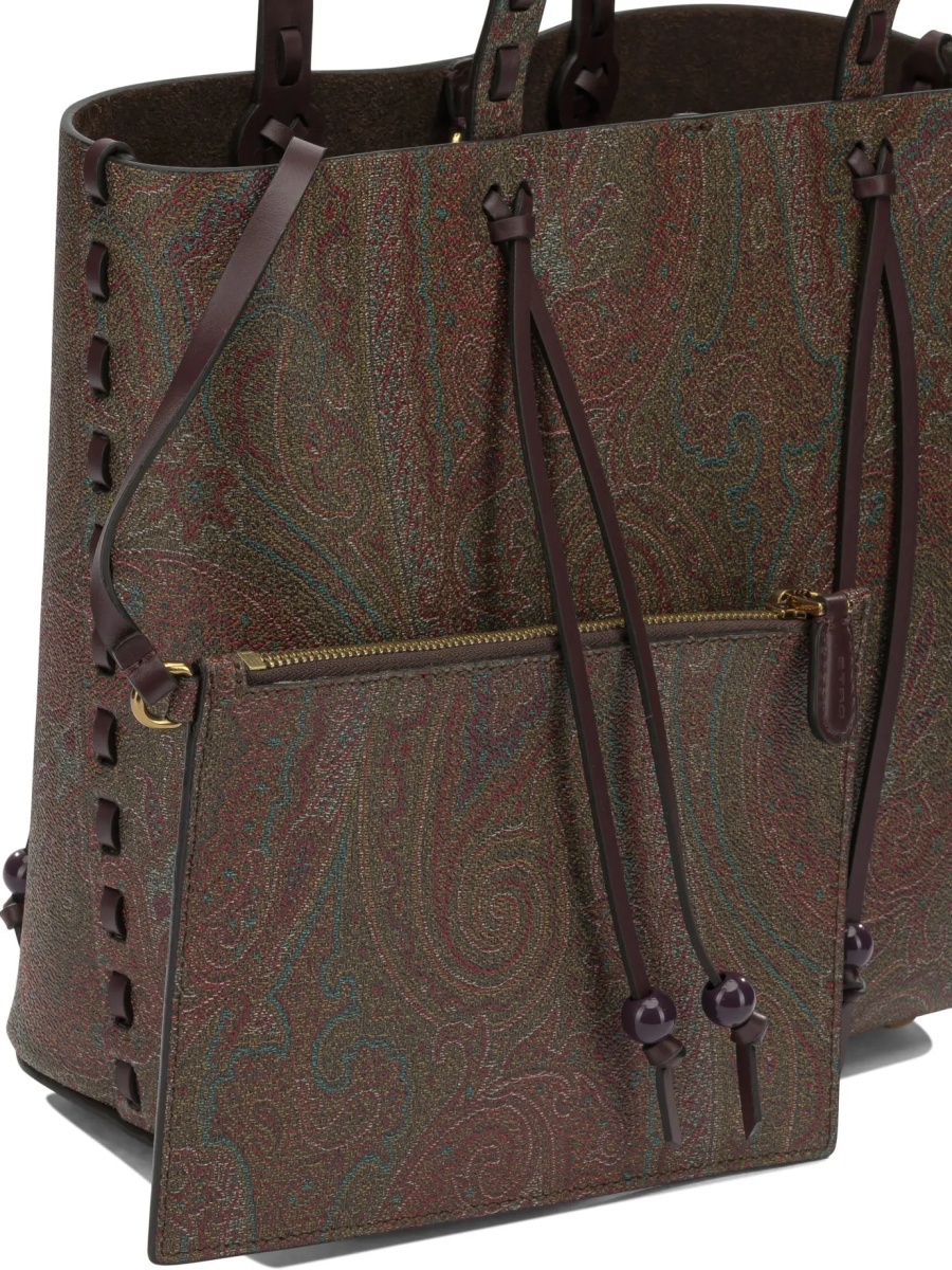 Geanta de umar "ETRO Essential" Small Shoulder Bag - Img 4