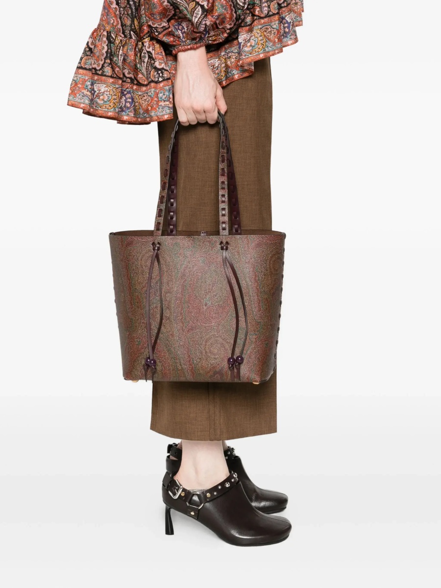 Geanta de umar "ETRO Essential" Small Shoulder Bag - Img 6