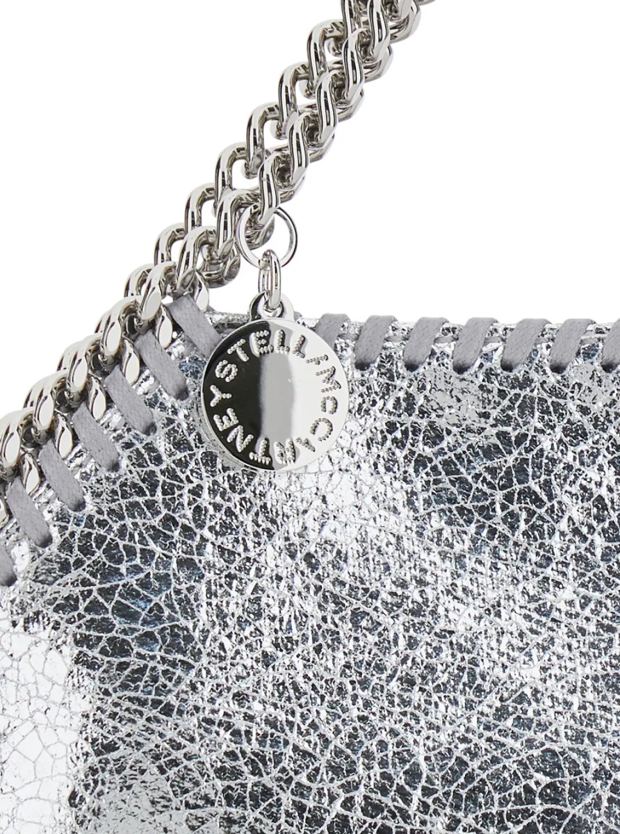 Geanta de umar 'Falabella' Metallic Crossbody bag with chain strap and metallic design in Ecoleather for Women - Img 3