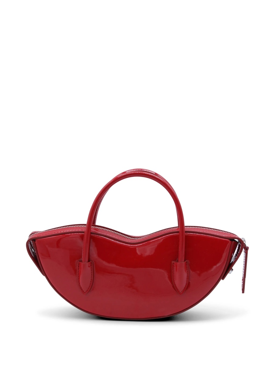 Geanta de umar Fiorucci rosie din piele - Img 2