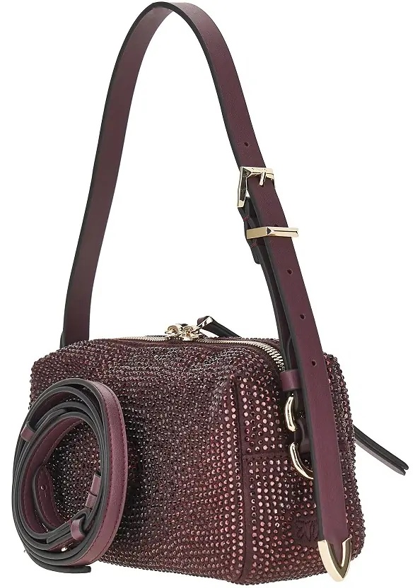 Geanta de umar Full Strass Mini crossbody bag - Img 2