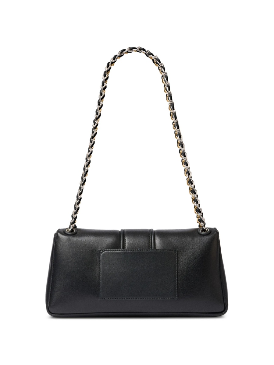 Geanta de umar JACQUEMUS Bambino neagra din piele - Img 2