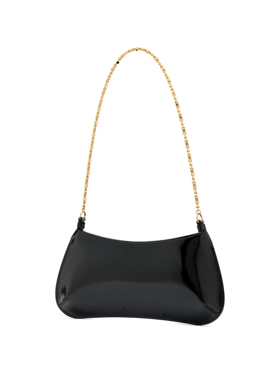 Geanta de umar JACQUEMUS Bisou neagra din piele - Img 2